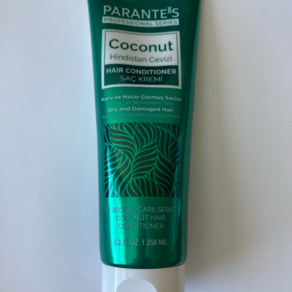 Parantes Professional Series Hair Conditioner Coconut Dry Damaged Hair Turkey